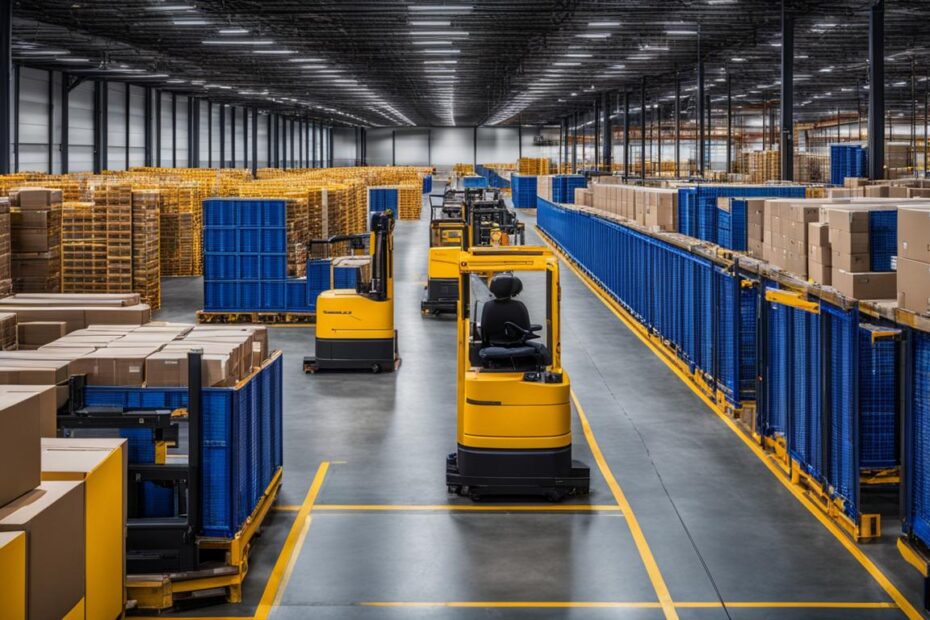 Inventory Management with Warehouse Equipment