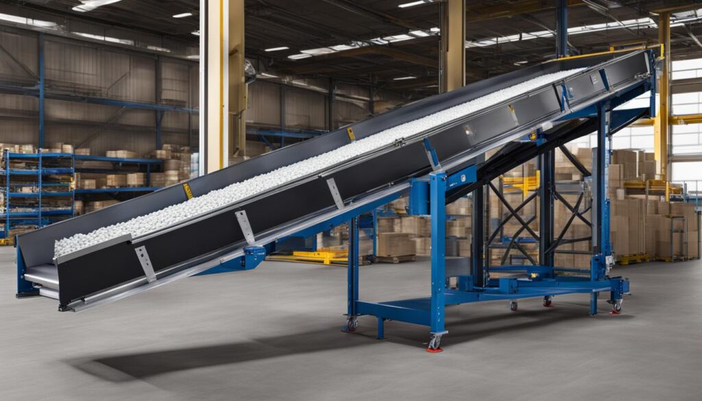 Conveyor system with ergonomic design