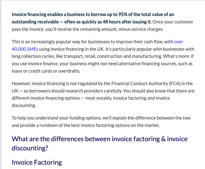 Is Invoice Factoring Regulated in the Uk